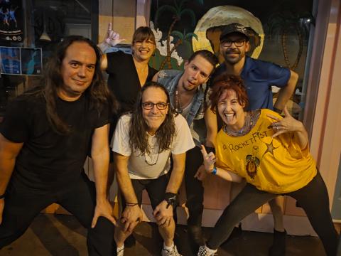 Punk show at Request Music