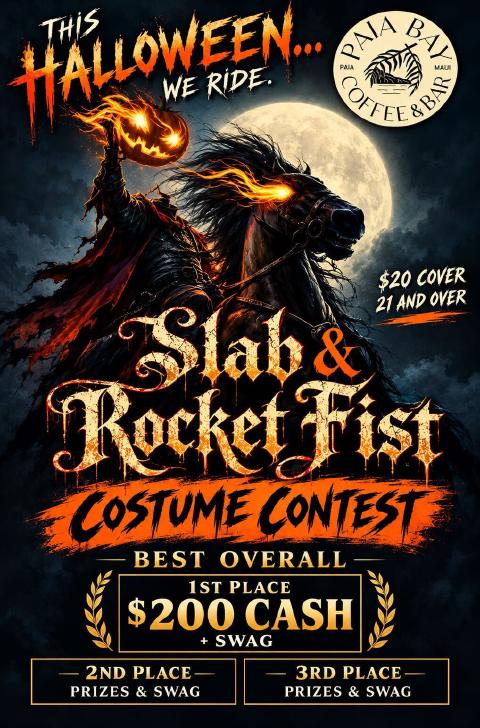 Halloween Show at Paia Bay Coffee & Bar